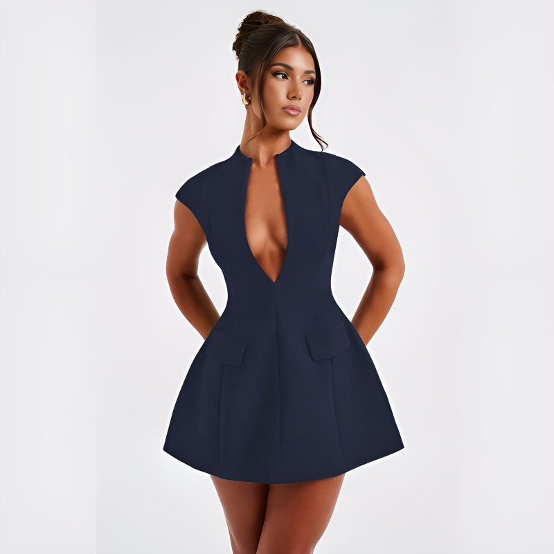 MIDNIGHT SCULPT DRESS