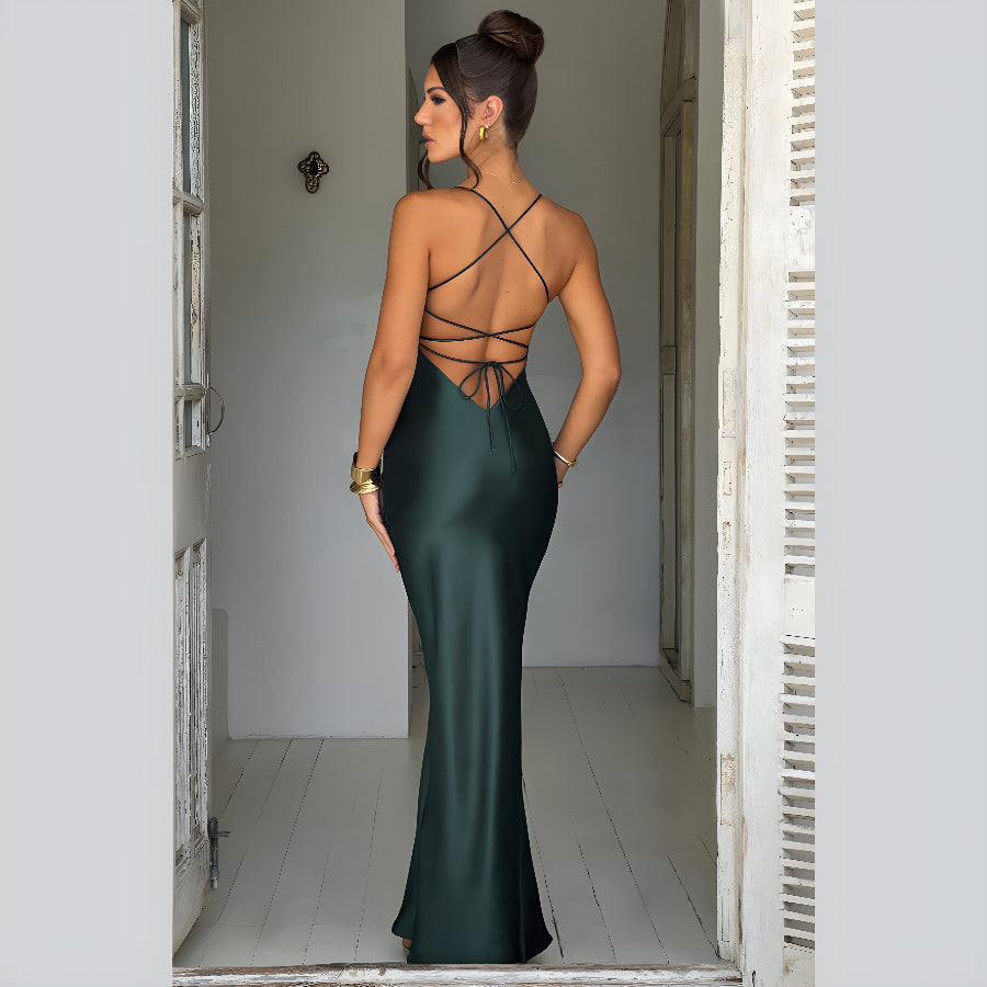 AURORA LACE-UP DRESS