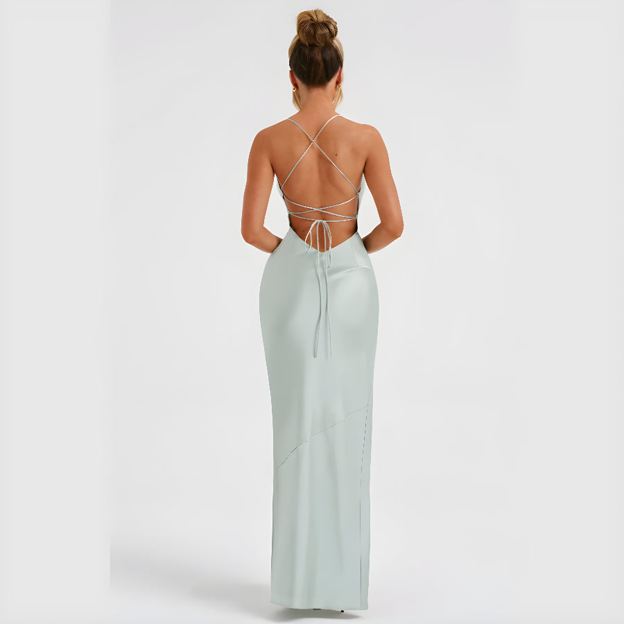 AURORA LACE-UP DRESS