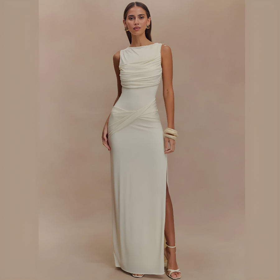 IVORY MUSE DRESS