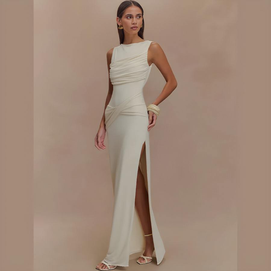 IVORY MUSE DRESS