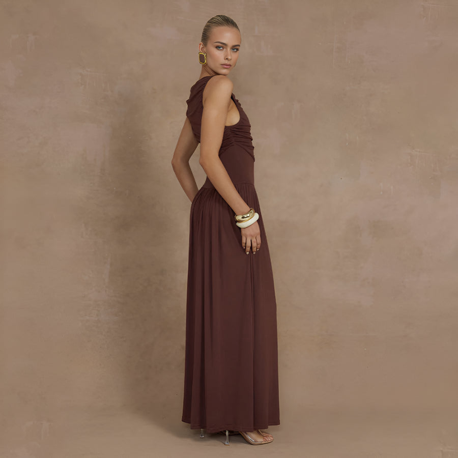 AMARA DRAPE DRESS
