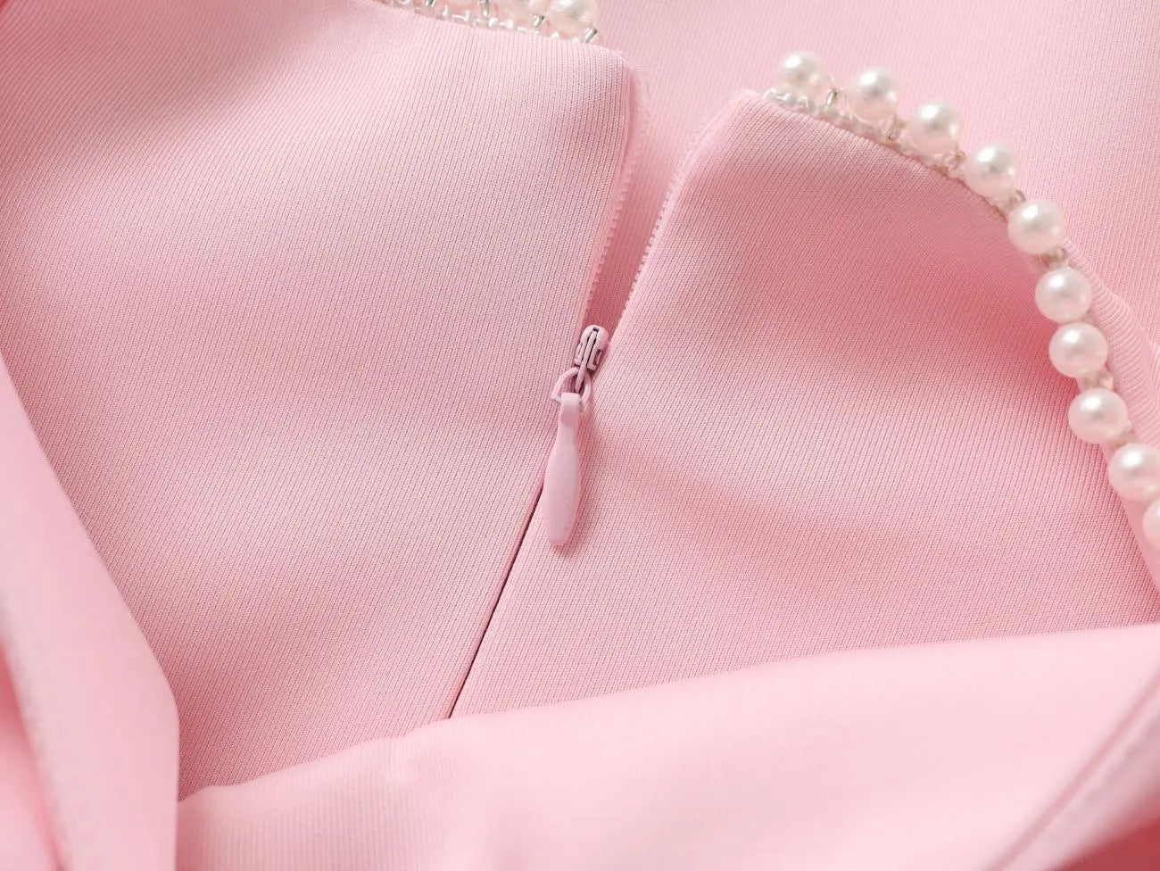 Elegant Pearl Bow Backless Sexy Mini Dress Women's Luxury Party Short Dresses White Black Pink Birthday Evening Wedding Summer