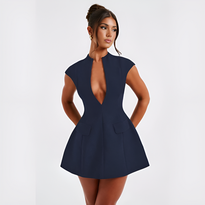MIDNIGHT SCULPT DRESS