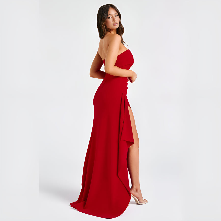LUNA STRAPLESS DRESS