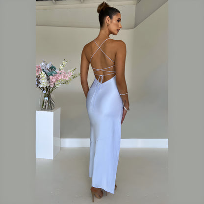 AURORA LACE-UP DRESS