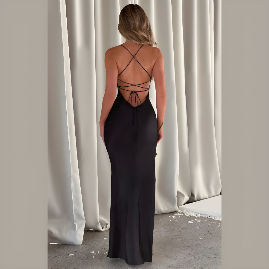 AURORA LACE-UP DRESS