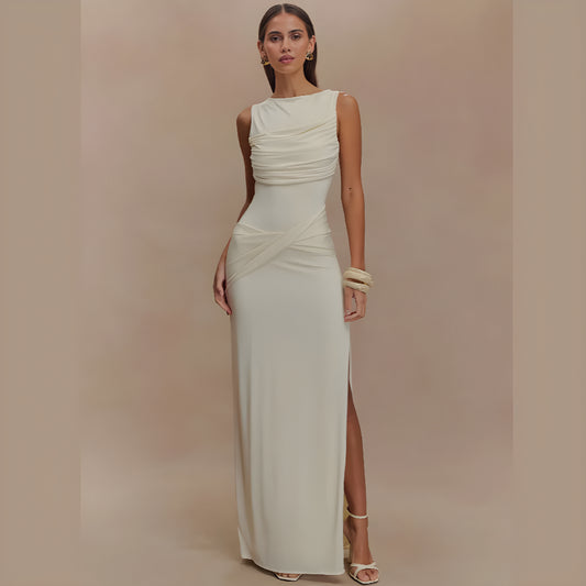 IVORY MUSE DRESS
