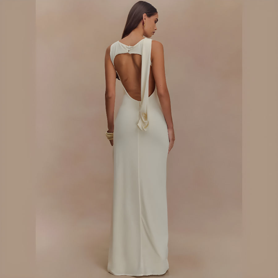 IVORY MUSE DRESS