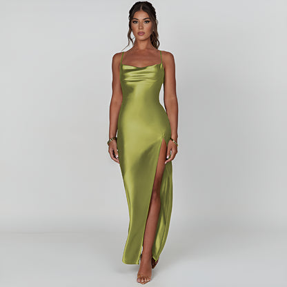 LUMIERE SATIN DRESS
